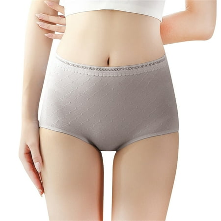 Entyinea Women s Lace Boyshorts Panties Stretch Microfiber Low-Rise Brief Underwear B 3XL