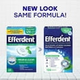 thumbnail image 4 of Efferdent Plus Mint Anti-Bacterial Denture Cleanser Tablets, 126 CT (Pack - 4), 4 of 5