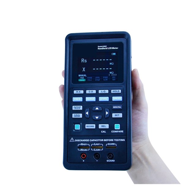 Digital Bridge LCR Meter Portable Handeld Inductance Capacitance Resistance Measurement Tester Tools ,Easy to Use