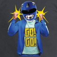 thumbnail image 3 of CafePress - Power Rangers Blue Range Men's Long Sleeve T Shirt - Long Sleeve Dark T-Shirt, 3 of 4
