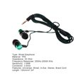 thumbnail image 2 of Headset Stereo Noise Reduction TPE 3.5mm In-ear Wired Stereo Braid Earphone for Dormitory-Green, 2 of 2