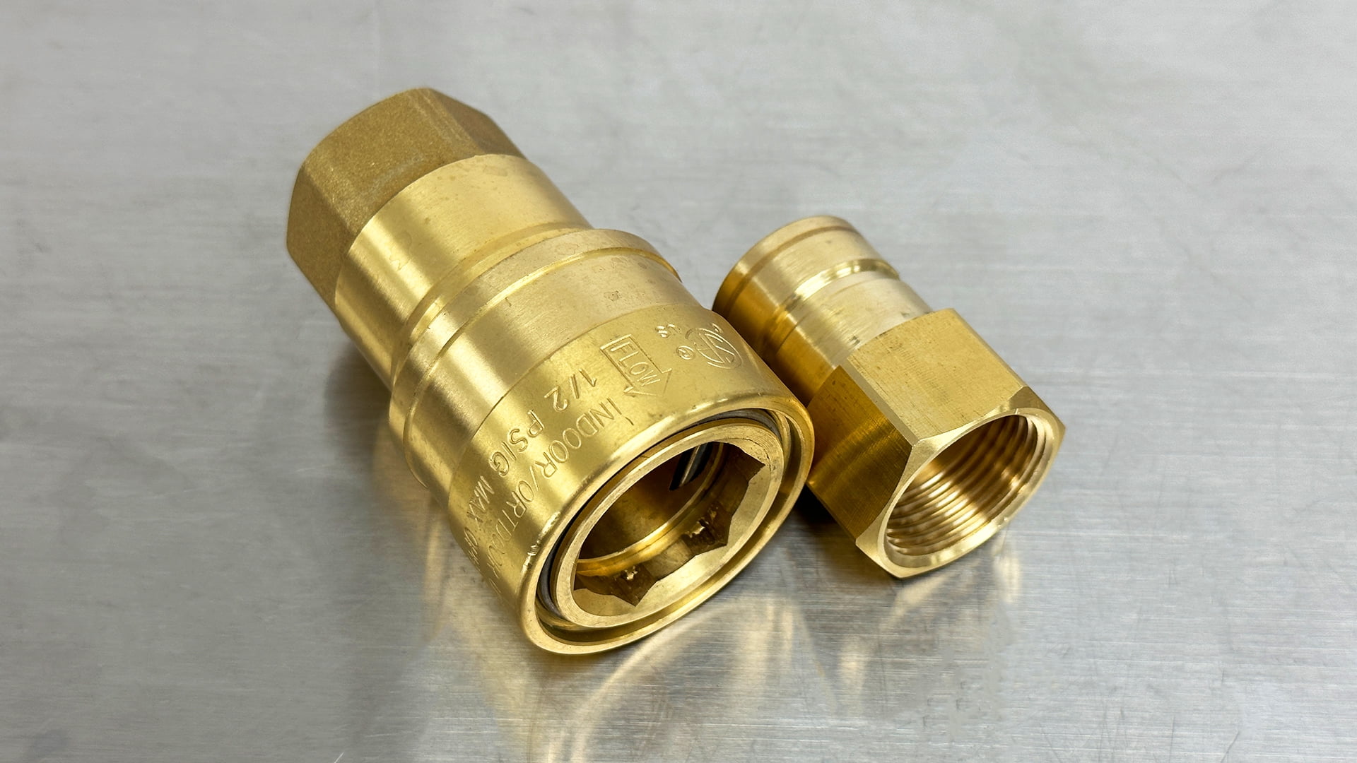 48 in. Gas Safety System Connection Kit, Gas Hose, For Cooker Lines