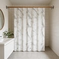 thumbnail image 4 of Djunllk Shower Curtain Liner 71 x 71 in Waterproof Shower Curtains for Bathroom Decorative Bathroom Accessories with 12 Hooks, 4 of 6