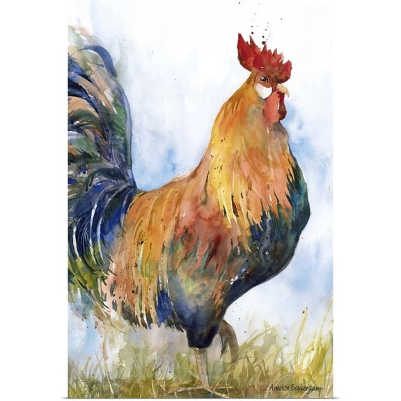 Great BIG Canvas | "On A Stroll" Art Print - 24x36