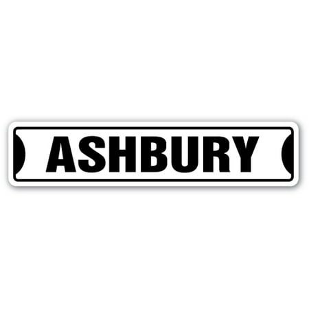 ASHBURY Street Sign san francisco Haight road SF | Indoor/Outdoor |  24