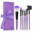 thumbnail image 2 of 7 pcs Makeup Brushes, Professional Makeup Set with Case Black, 2 of 5