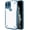 Blue BU, variant on Gecau For 12 Pro Max (6.7)Translucent Cover Phone Bag Soft Shockproof Sturdy Green 7.24x4.44 Inch Home Essentials