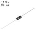 thumbnail image 3 of Unique Bargains 1N4007 Rectifier Diode 1A 1kV Axial Electronic Silicon Diodes 90pcs, 3 of 4