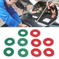 thumbnail image 1 of Spptty 10PCS Rondelles de Fibres Joint de Protection Anti-Fuite Terminal de Protection de la Batterie Rouge et Vert, Joint de Protection Anti-Fuite, Rondelles de Poteau de Batterie, 1 of 8