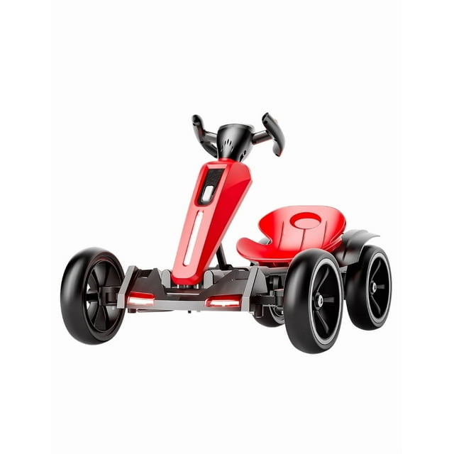 PINGÜE® Montable Eléctrico Niños Mini Go Kart | Batería 6V 4.5AH |5 Km/h | 1 Motores 390| RED