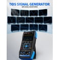 thumbnail image 2 of FNIRSI 2C53T Upgraded Handheld Oscilloscope, 50MHz Bandwidth, 3IN1 Digital Oscilloscope Multimeter DDS Generator, 250MS/s Sampling Rate, 19999 Counts, 2 of 7