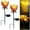 Red_New#919, variant on Solar LED Flower Wrought Iron Garden Lawn Lamp with Warm White Light, Waterproof Outdoor Decorative Ground Light