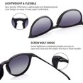 thumbnail image 5 of Sunglasses Womens Men Polarized UV Protection Trendy Vintage Retro Round Mirrored Lens Sunglasses For Women, 5 of 11