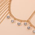 thumbnail image 4 of Joyas de moda, accesorios para el cabello europeos y americanos, cabello de mujer con cadena de cabeza de borla larga, accesorios de diamantes, 4 of 6