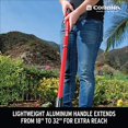 thumbnail image 4 of Corona GT3090 GT 3090 Extendable Handle 3-Tine Hoe, Red, 4 of 4