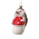 thumbnail image 3 of Adorno navideño de animal, decoración navideña para árbol, animal decorativo único erizo, 3 of 9