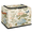 Multicolor 3, variant on ADECORIVY Vintage Lavender Floral Fabric Storage Bin with Lid, Decorative Closet Shelf Organizers, Flower Leaves Foldable Basket Box Clothes Storage Bin with Handles