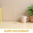 thumbnail image 3 of RENACLIPY 1Pack Cylindrical Flag Pole for Indoor Use with Base for Office Decor, 3 of 8