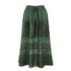 thumbnail image 2 of Gibobby faldas cargo Falda a media pierna tejida con tiras para mujer(Verde， M), 2 of 5