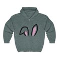 thumbnail image 1 of TSmartArt @ Walmart. Bunny. Unisex Heavy Blend™ Zip Hoodie. Adult S-3XL, 1 of 2