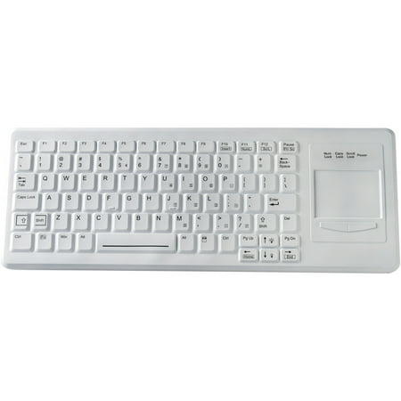TG3 Electronics - CK82S Wired Mechanical Keyboard with Touchpad - Black