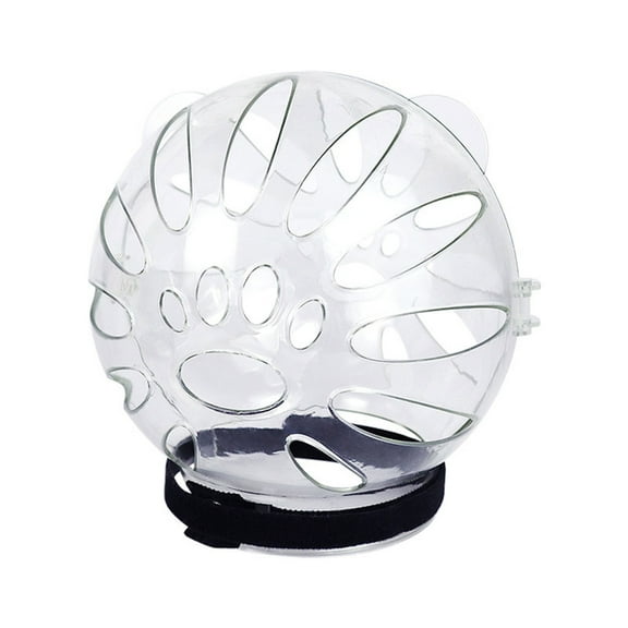 Tizuqe Cats Helmets Cover for Recovery Healing Protective Hard Space Headgear Licking Wound Clear Helmets