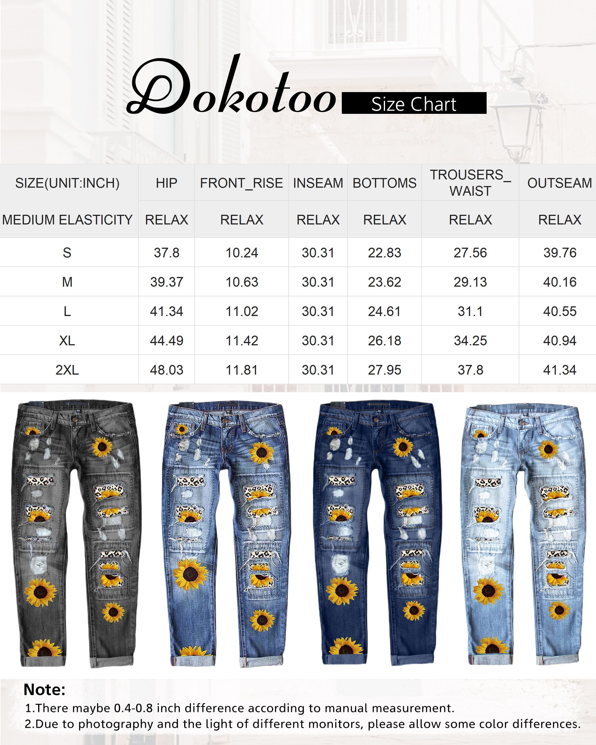 Dokotoo Women High Rise Ripped … curated on LTK