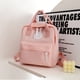 thumbnail image 1 of Mini mochila de lona Simple para padres e hijos, bolso escolar para mamá, Mochila pequeña para mujer, bolso para pañales para bebé, 1 of 4