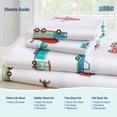 thumbnail image 6 of Wildkin Kids Microfiber Sheet Set for Boys and Girls - Twin (Trains, Planes & Trucks ), 6 of 8