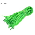 thumbnail image 3 of Unique Bargains Filets de Pastèque 13,78 Pouces Hamacs de Melon Suspendus Sac de Filet de Fruits Réutilisables pour Jardin Vert 50 Pack, 3 of 6