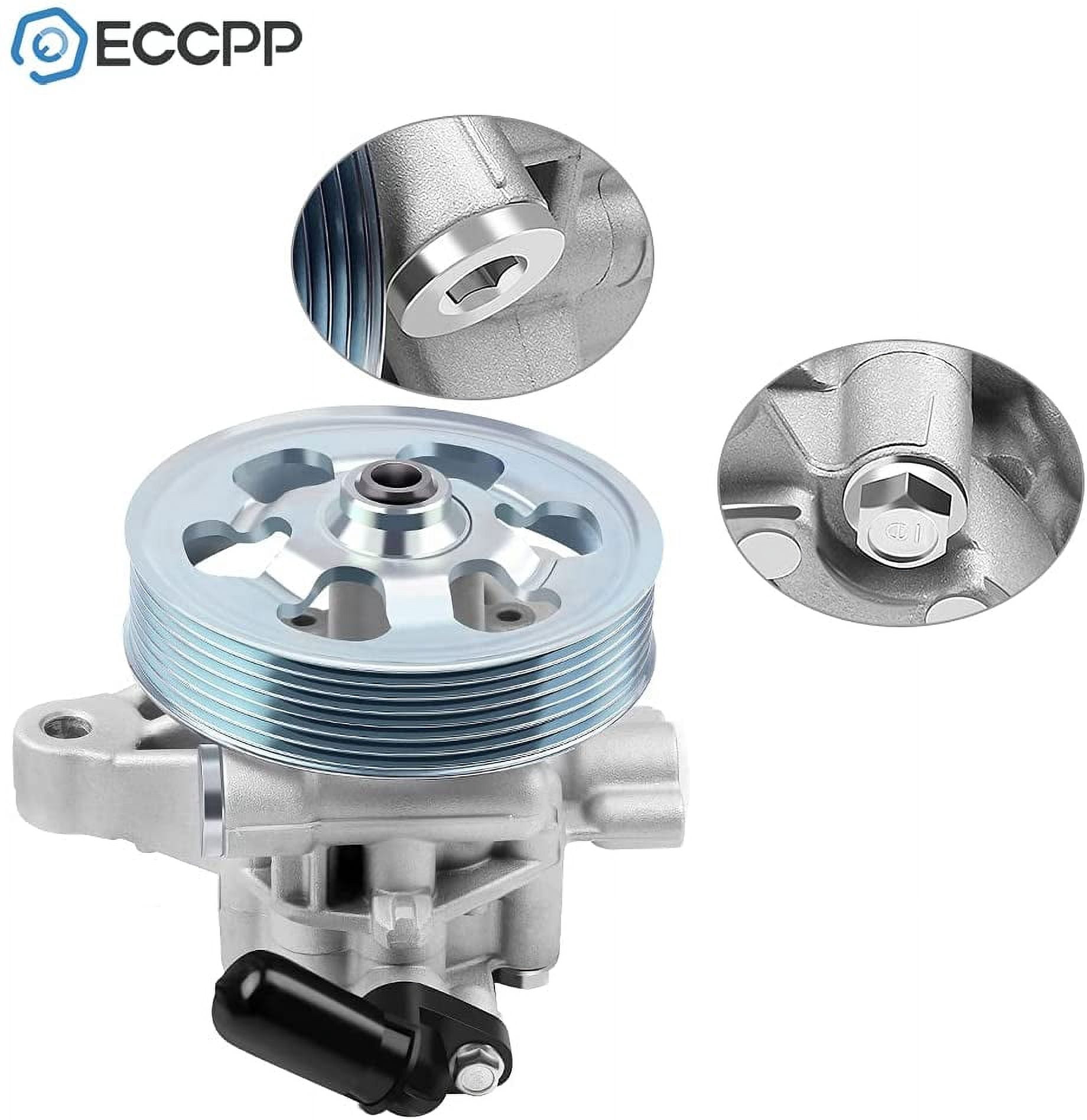 ECCPP 21-5495 Power Steering Pump Fit for 2008-2012 for Honda for Accord Power Assist Pump with Pulley