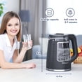 thumbnail image 2 of Electric Tea Kettle for Boiling Water, Food Grade Stainless Steel Base, 2.0L/1000W, with Auto Shut-Off and Boil-Dry Protection, Wide Opening, 2 of 6