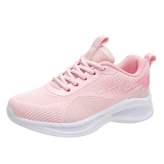 NOKIO Womens Walking Tennis Shoes Fashion Slip on Comfortable Lightweight Memory Foam Athletic Casual Sneakers for Running Gym Workout Nurse Comfortable Non Slip Soft Sole Lace Up Shoes