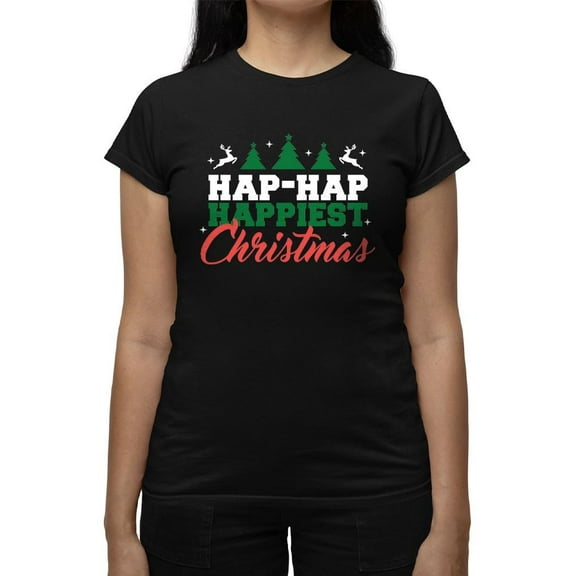 Hap-Hap Happiest Christmas Tee