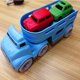 thumbnail image 3 of 1 set Pull Back Vehebe Toy Carrier Cargador de juguete Juguete de doble capa Juguete niño Juguete, 3 of 5