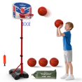 thumbnail image 1 of Canasta de baloncesto para niños EagleStone con soporte ajustable con bolsa de arena, 1 of 9