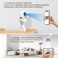 thumbnail image 4 of Cámara De Seguridad Wifi De 360° 1080p E27 Con Visión Alarma, 4 of 8