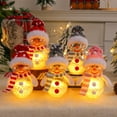 thumbnail image 5 of Christmas Snowman Hanging Decor Lights, Night Light Xmas Decoration for Living Room Nursery Room, 5 of 5