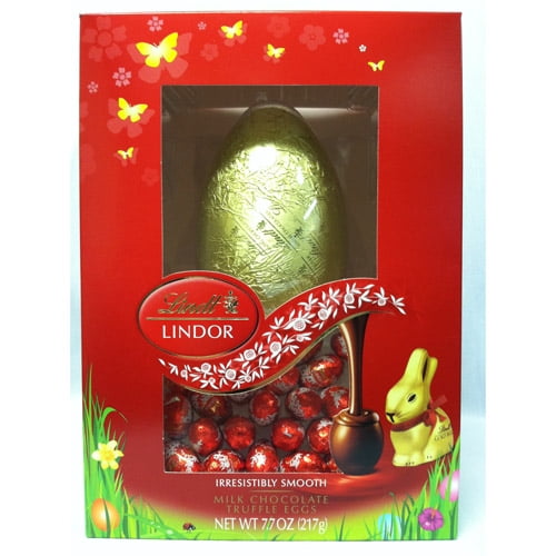 Lindt Milk Chocolate Truffle Easter Eggs, 7.6 Oz.