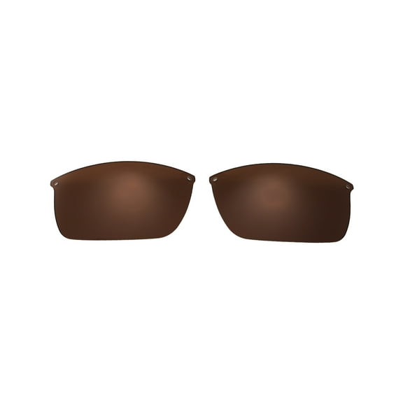 Walleva Brown Polarized Replacement Lenses for Oakley Carbon Blade Sunglasses