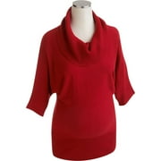 Maternity Cowl Batwing Sweater