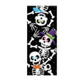 thumbnail image 2 of 3D Skeleton Ghost Witch Door Cover Curtain for Halloween Party Indoor Garage Window Wall Decor, 2 of 9