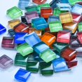 thumbnail image 5 of 50 piezas de mosaico de cristal de colores hechas a mano para manualidades, baño, cocina, decoración del hogar, proyectos de arte DIY, 5 of 5