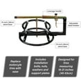 thumbnail image 3 of Ktaxon Tire Change Stand for 16in to 21in Tires - Bead Breaker Motorcycle Tire Changer Dirt Bike Changing Stand Mount, 3 of 9