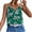 Green womens tops summer, variant on USSUMA Sleeveless Womens Blouses and Tops Dressy Floral Print Plus Womens Tops Casual Spaghetti Strap Flowy Camis Tanks T-Shirts Shirt for Women Trendy V Neck Tunic Plus Size