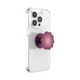 thumbnail image 2 of Empuñadura de teléfono PopSockets moldeada con forma de flor y vino translúcida, 2 of 6