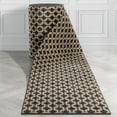 thumbnail image 1 of Well Woven Custom Size Runner - Choose Your Length - Lev Grey & Gold Links Geometric 31 Inches Wide x 35 Feet Long Runner (31" x 35' Runner) Rug, 1 of 6