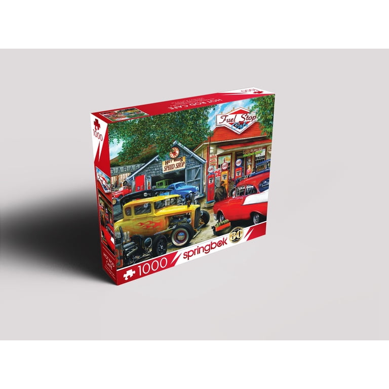 Springbok 1000 Piece Hot Rod Café Jigsaw Puzzle for Adults