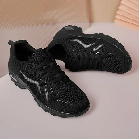 

Women‘s Travel Soft Shoes With Air Cushion Running Lace Up Comfortable Shoes Sports Shoes