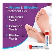 Wart Stick Painless & Odorless Solid Wart Stick Remover, Maximum Strength, 0.2 oz, 5 Pack